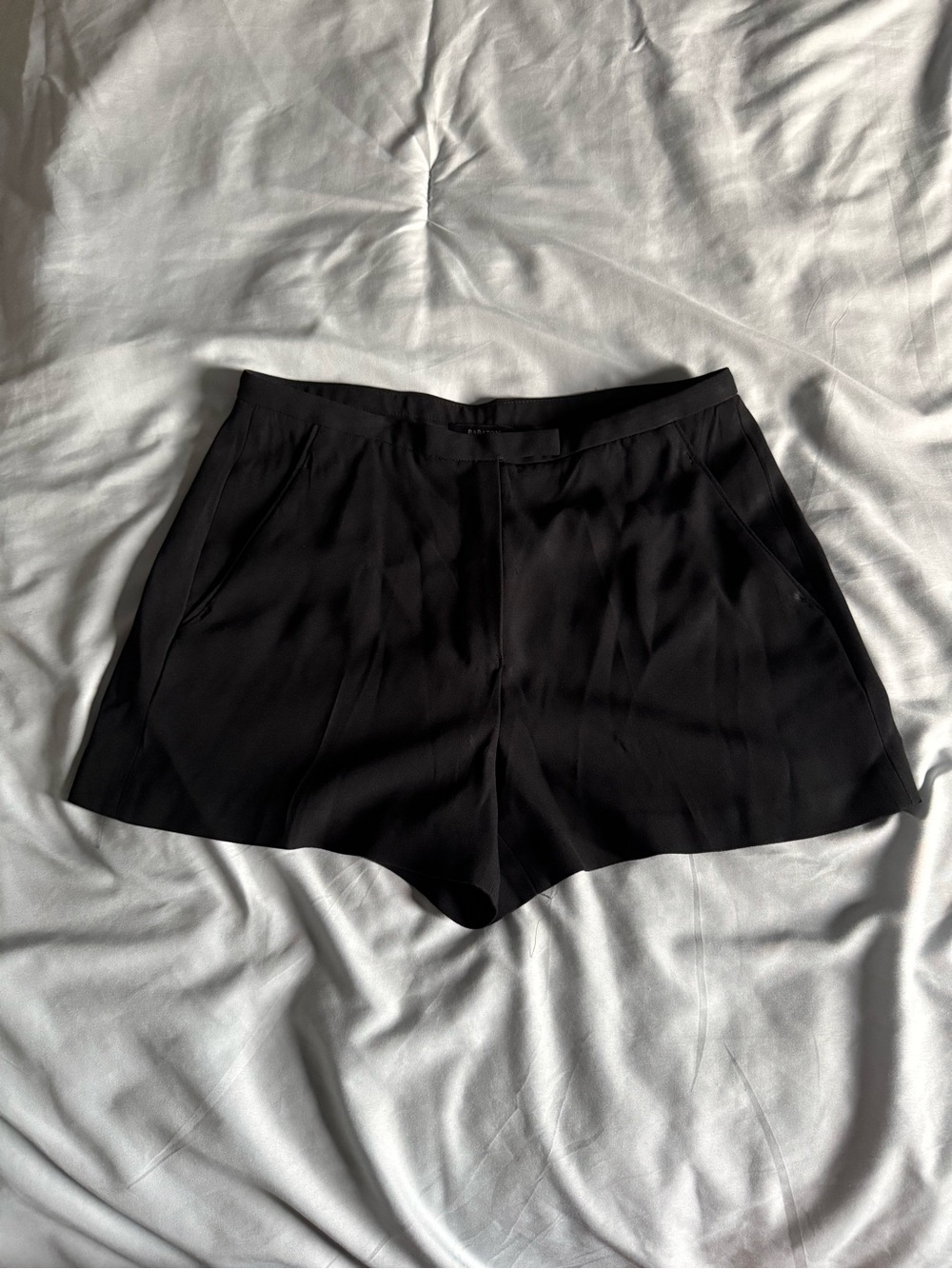 Babaton Black Tailored Bermuda Shorts